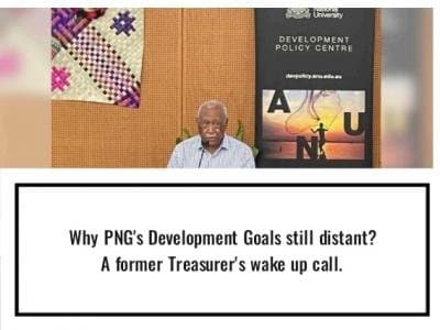 Development plans not achieving National Goals, says Former Treasurer