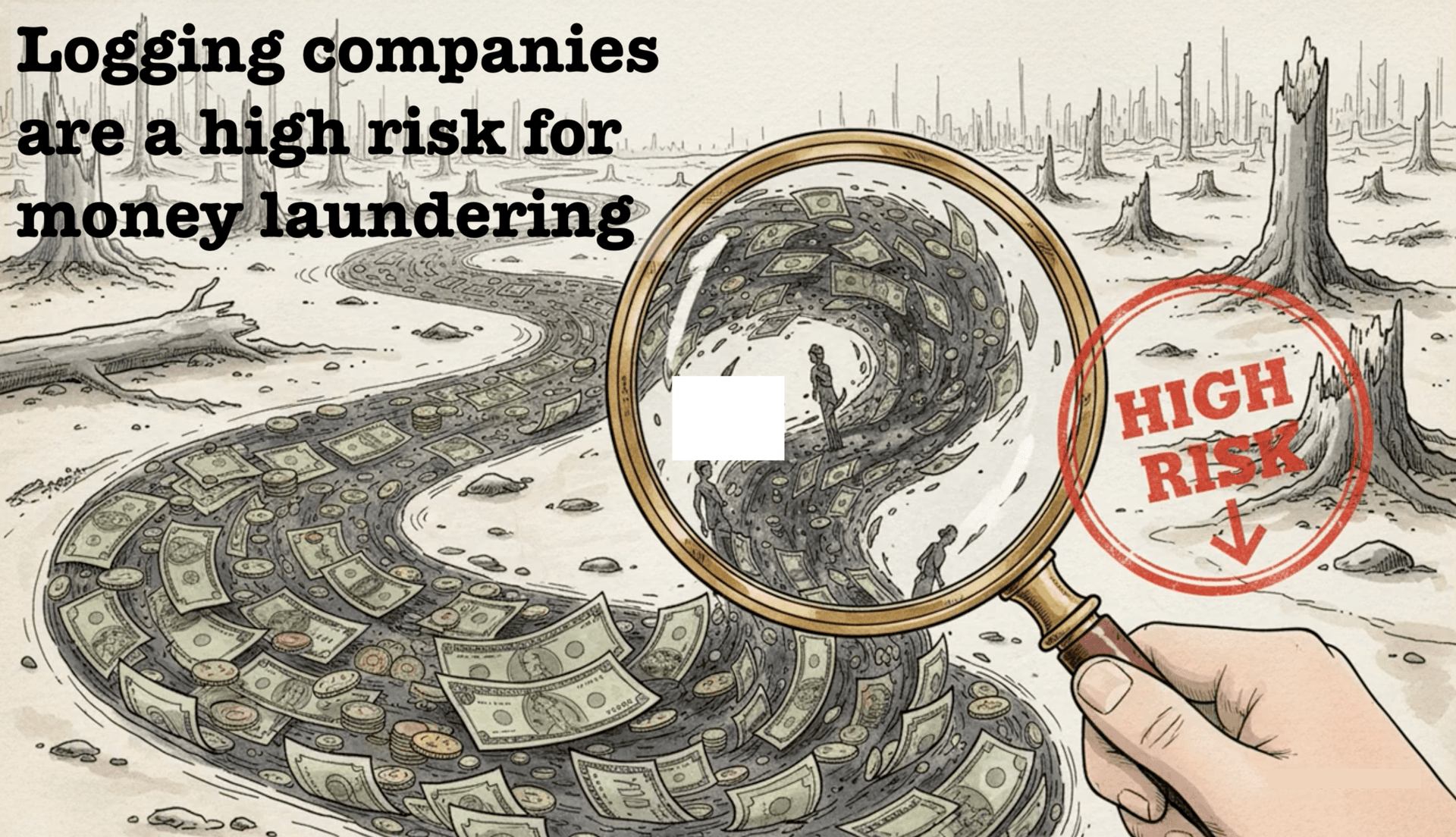 Logging companies are a high risk for money laundering