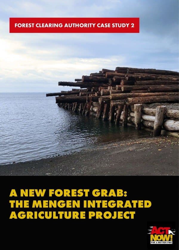 A New Forest Grab: The Mengen Integrated Agriculture Project