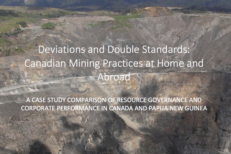 Foreign miners guilty of double standards